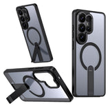 Samsung Galaxy S26 Ultra Hurtel Hybrid Armor X Skal m. Kickstand – MagSafe Kompatibel – Svart