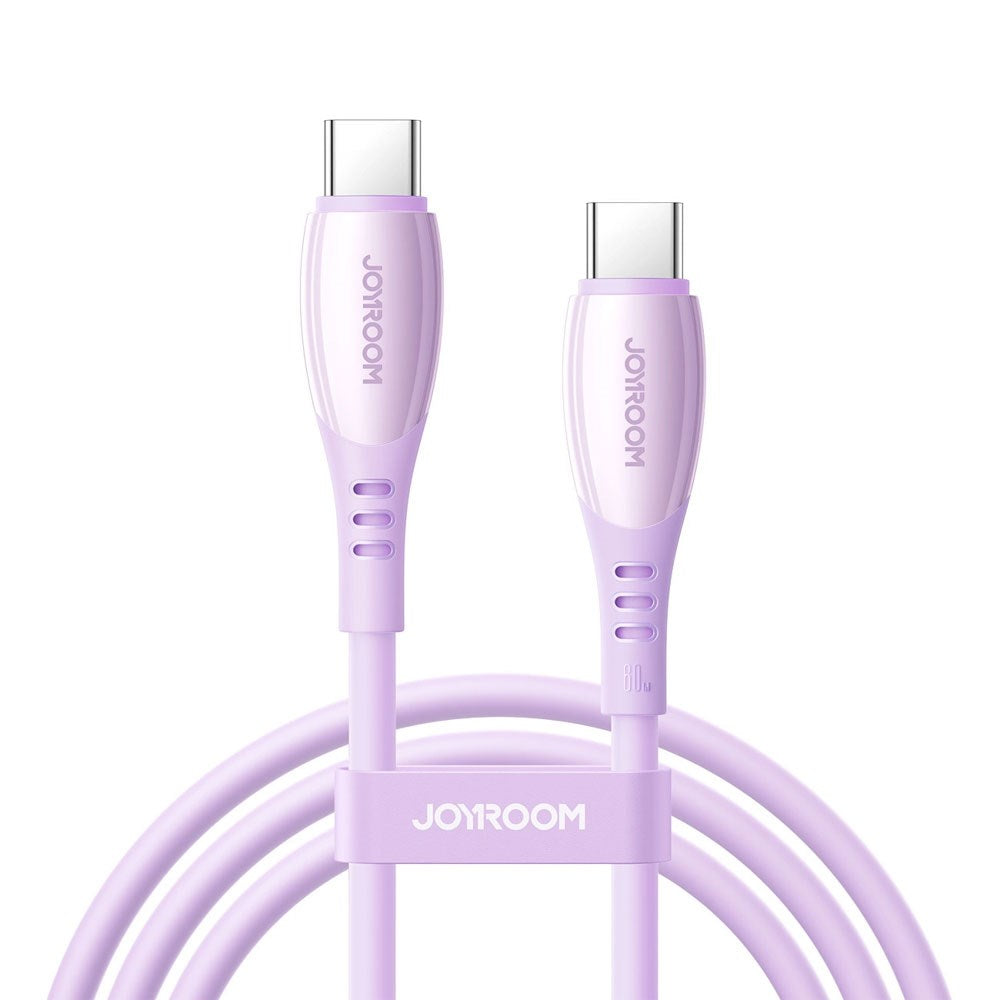 Joyroom 60W USB-C till USB-C Kabel - 1.2m - Lila