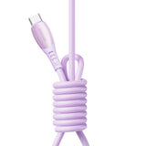 Joyroom 60W USB-C till USB-C Kabel - 1.2m - Lila