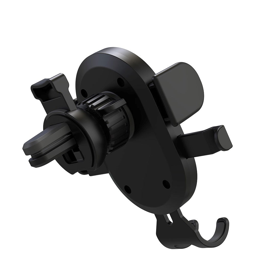 XO C60 Mobiltelefonhållare för Bil - Instrumentbräda och Ventilationsuttag - Max Mobil: 60 - 93mm - Svart