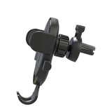 XO C60 Mobiltelefonhållare för Bil - Instrumentbräda och Ventilationsuttag - Max Mobil: 60 - 93mm - Svart