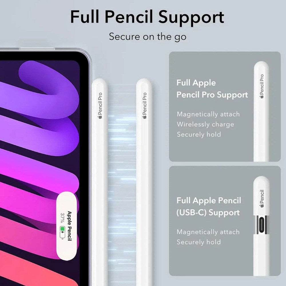 iPad Mini (2024 / 2021) ESR Hybrid Skal - Genomskinlig