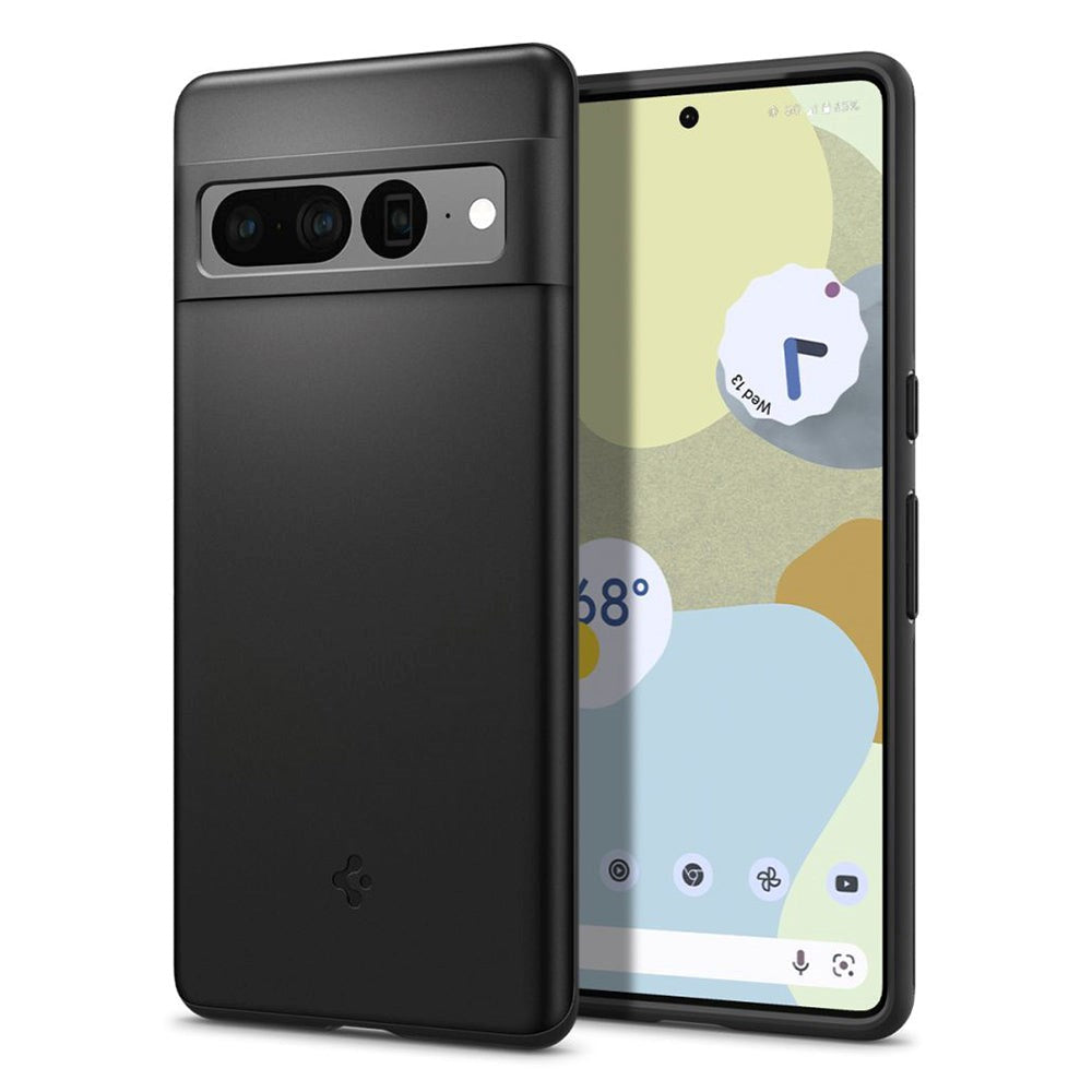 Google Pixel 7 Pro Spigen Thin Fit Skal - Svart