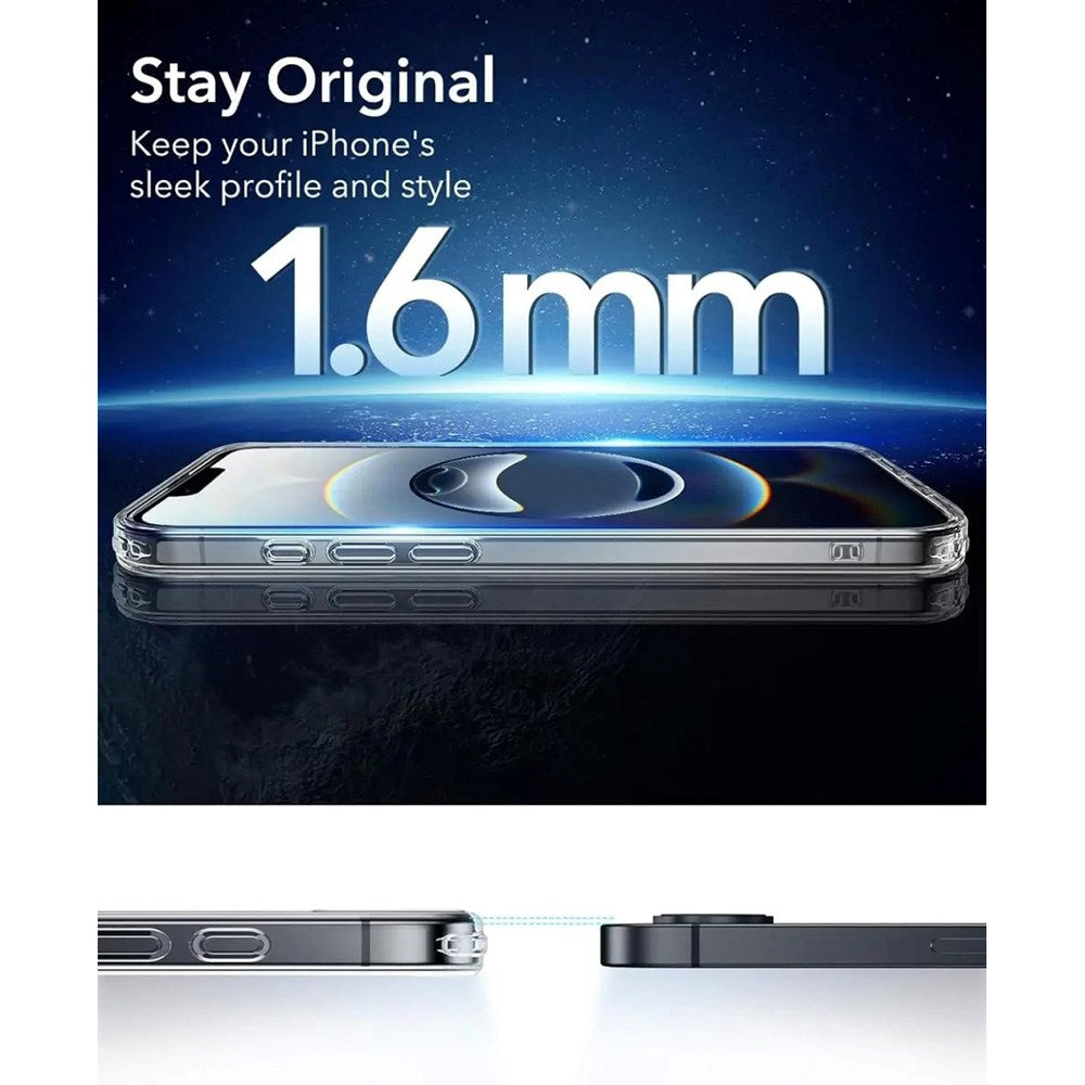 ESR iPhone 16e Classic Hybrid Skal - MagSafe Kompatibel - Genomskinlig