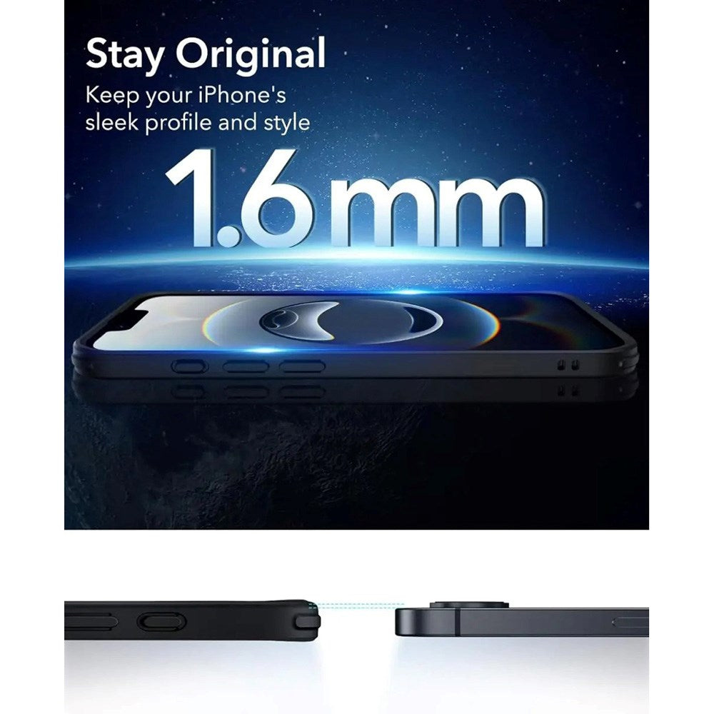 ESR iPhone 16e Classic Hybrid Skal - MagSafe Kompatibel - Matt Svart