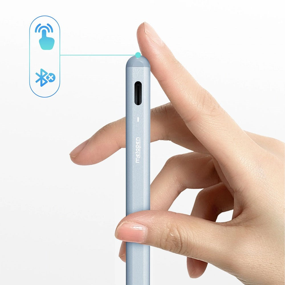 Metapen A8 Stylus Penna för iPad - USB-C - Blå