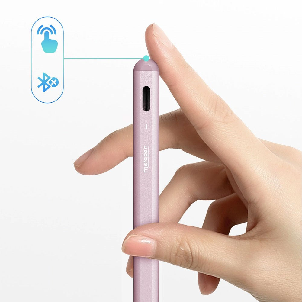 Metapen A8 Stylus Penna för iPad - USB-C - Rosa