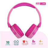 Altec Lansing 2-i-1 Headset för Barn med / utan Kabel - On-Ear Design - Rosa