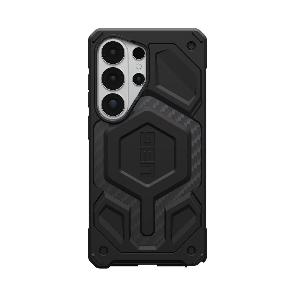 Samsung Galaxy S26 Ultra UAG Monarch Pro Carbon Hybrid Skal – MagSafe Kompatibel – Svart