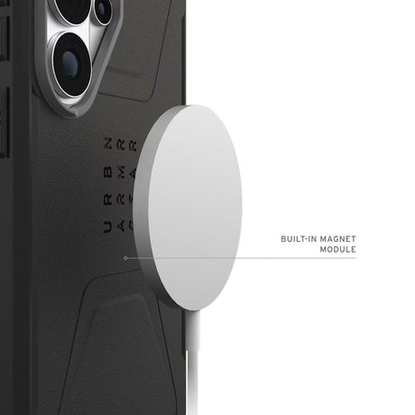 Samsung Galaxy S26 Ultra UAG Civilian Skal - MagSafe Kompatibel - Svart