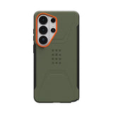 Samsung Galaxy S26 Ultra UAG Civilian Skal - MagSafe Kompatibel - Grön / Orange