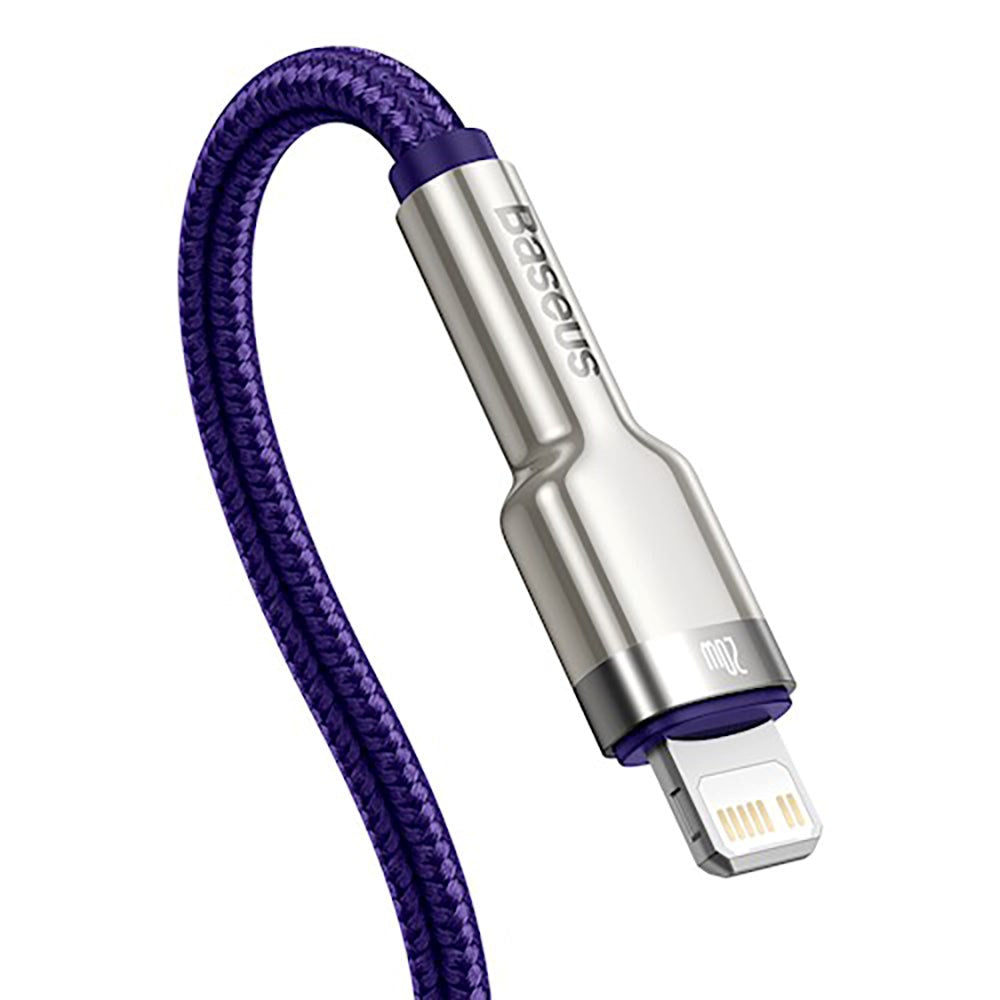 Baseus Cafule USB-C till Lightning Kabel PD 20W - 1m - Lila