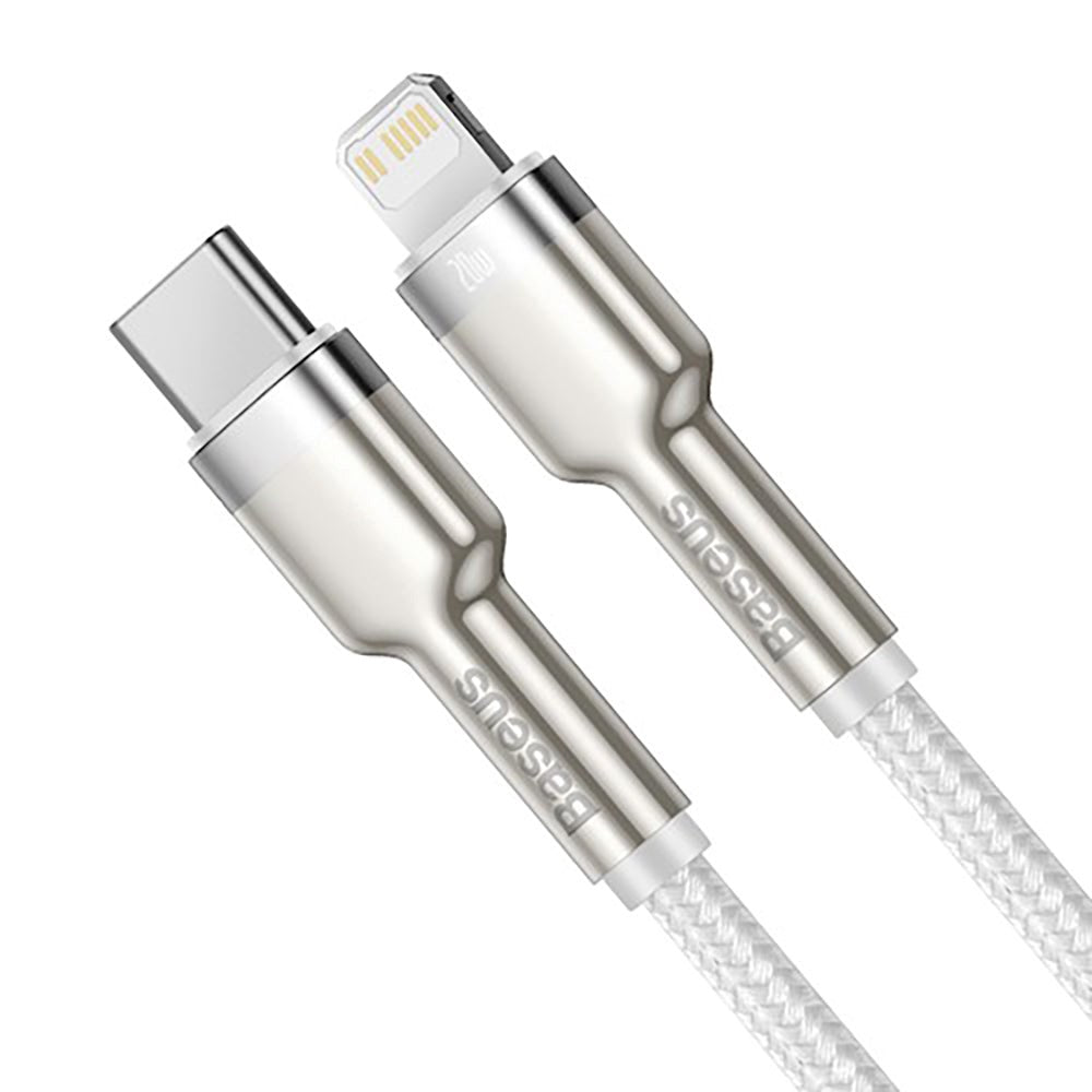 Baseus Cafule USB-C till Lightning Kabel PD 20W - 2m - Vit