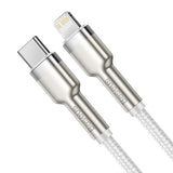 Baseus Cafule USB-C till Lightning Kabel PD 20W - 2m - Vit