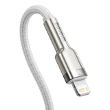 Baseus Cafule USB-C till Lightning Kabel PD 20W - 2m - Vit