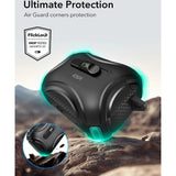 ESR AirPods Pro (3:e gen.) Cyber FlickLock Fodral med Karbinhake – Svart