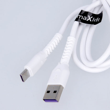 Maxlife USB-A till Lightning Kabel 1 Meter - Vit