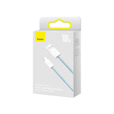 Baseus Dynamic Series USB -A till USB -C-kabel 100W - 2M - blå