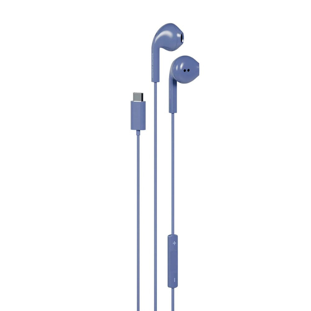 Happy Plugs Hörlurar med USB-C - In-Ear - Blå