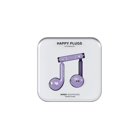 Happy Plugs Hörlurar med USB-C - In-Ear - Lila