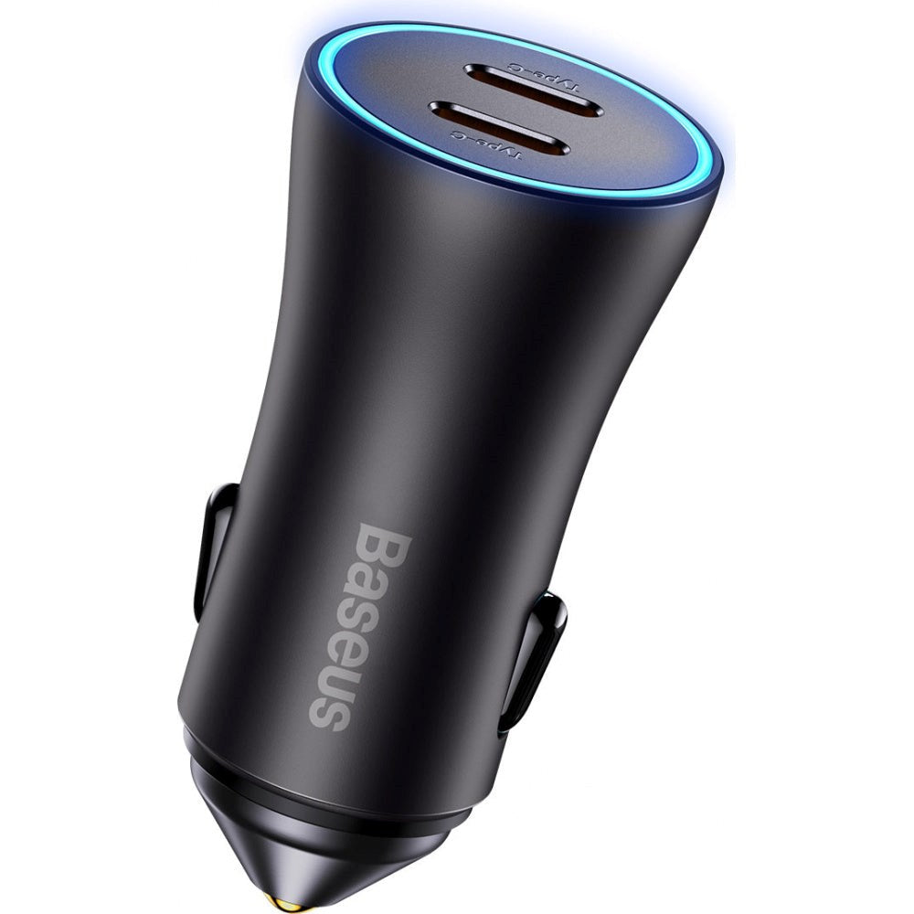 Baseus Car Charger 40W 2x USB-C - Svart