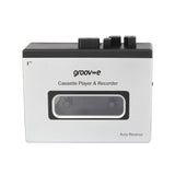 Groov-e PS530SR Kassettspelare med Bluetooth / Högtalarfunktion - Svart / Grå