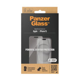 iPhone 15 PanzerGlass Classic Fit Skärmskydd - Platinum Strength - Genomskinlig