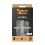 iPhone 15 Pro PanzerGlass Classic Fit Skärmskydd - Platinum Strength - Genomskinlig