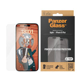 iPhone 15 Plus PanzerGlass Classic Fit Skärmskydd - Platinum Strength - Genomskinlig