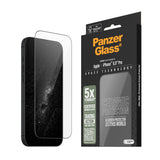 iPhone 16 Pro Max PanzerGlass Ultra Wide Fit Ceramic Skärmskydd m. EasyAligner - Svart Kant