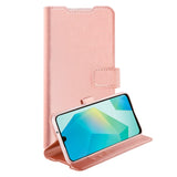 Samsung Galaxy A16 - Vivanco Classic Wallet Flip Fodral m. Ficka - Rosa