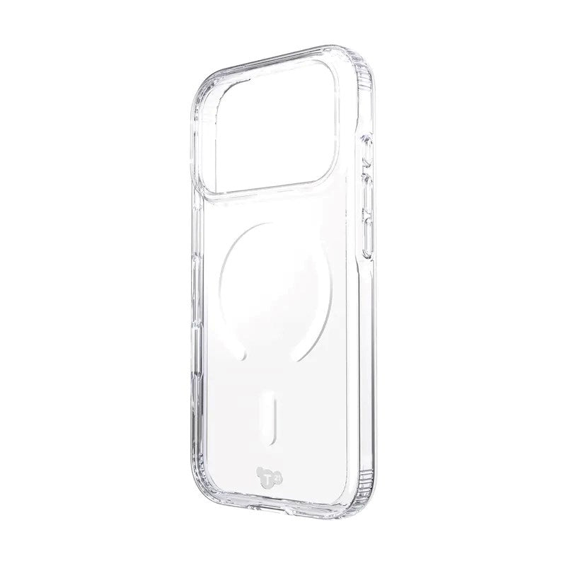 iPhone 18 Pro / 17 Pro Tech21 EVO Clear Skal - MagSafe Kompatibel - Transparent