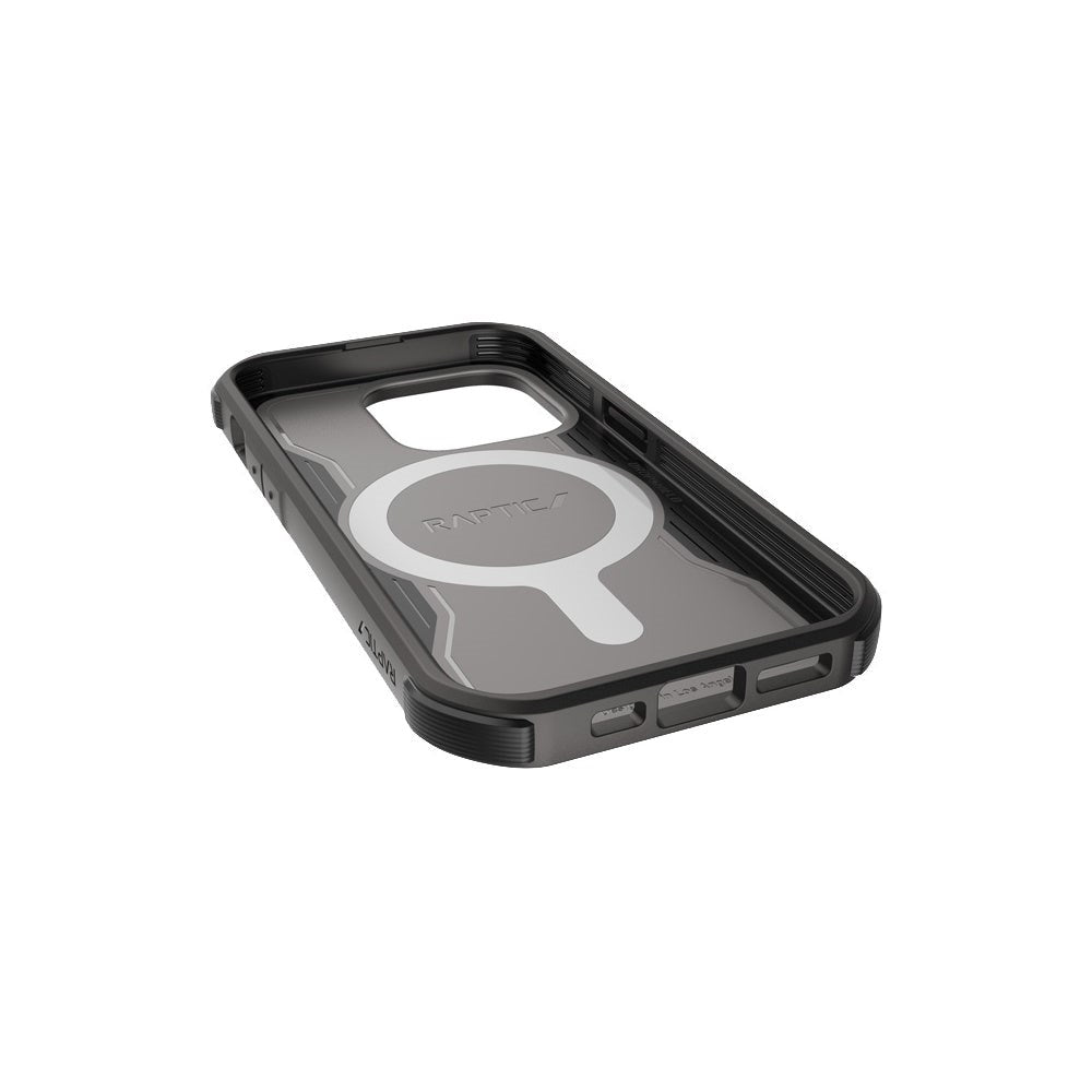 iPhone 14 Pro Raptic Fort Series Hybrid Skal - MagSafe-kompatibel - Mattsvart