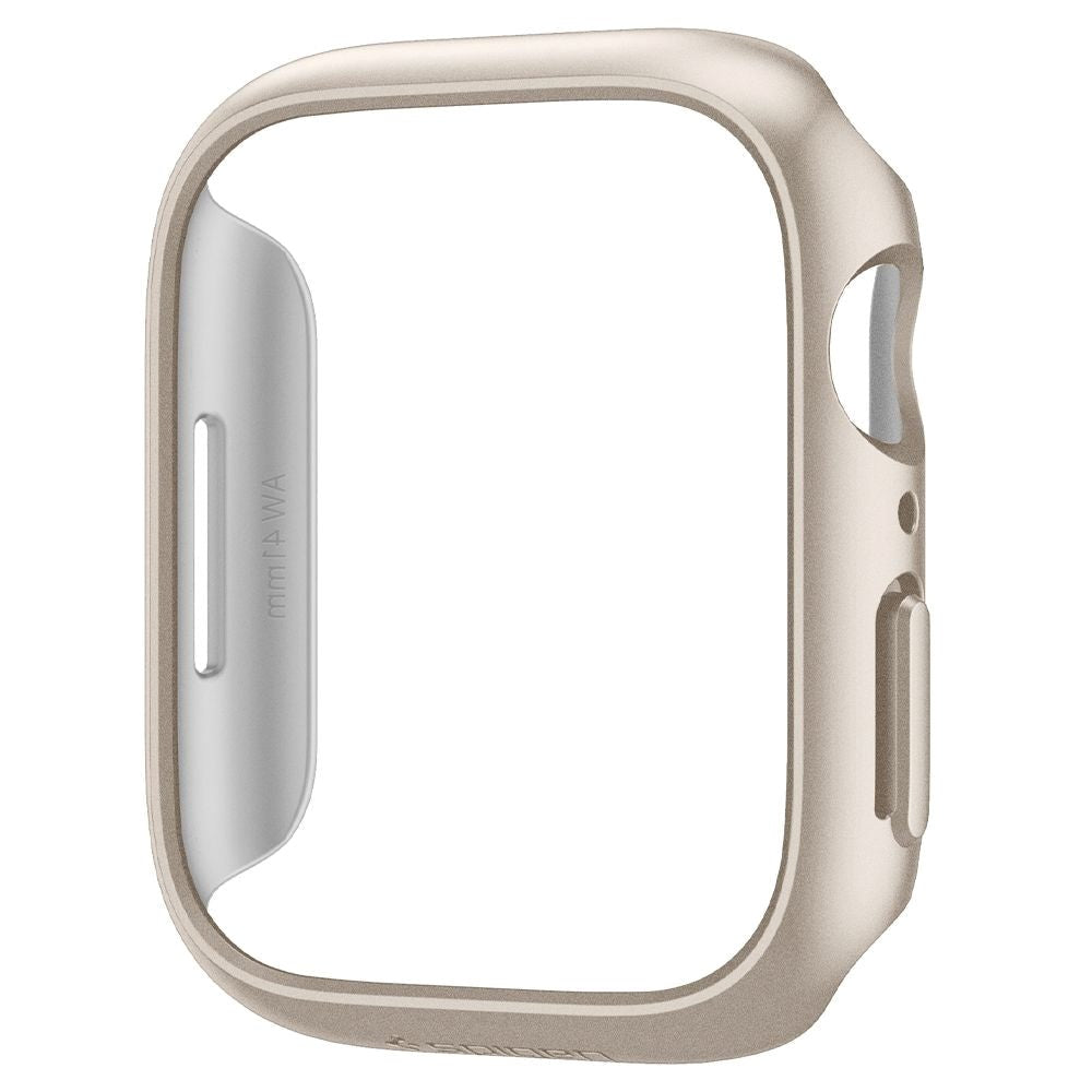 Apple Watch 7/8/9 (41mm) Spigen Thin Fit Skal - Starlight