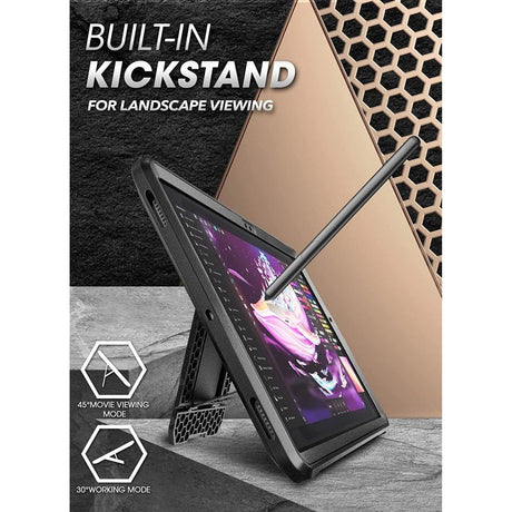 Samsung Galaxy Tab A8 10.5" (2021) SUPCASE Unicorn Beetle Pro Tåligt Skal med Skärmskydd - Svart