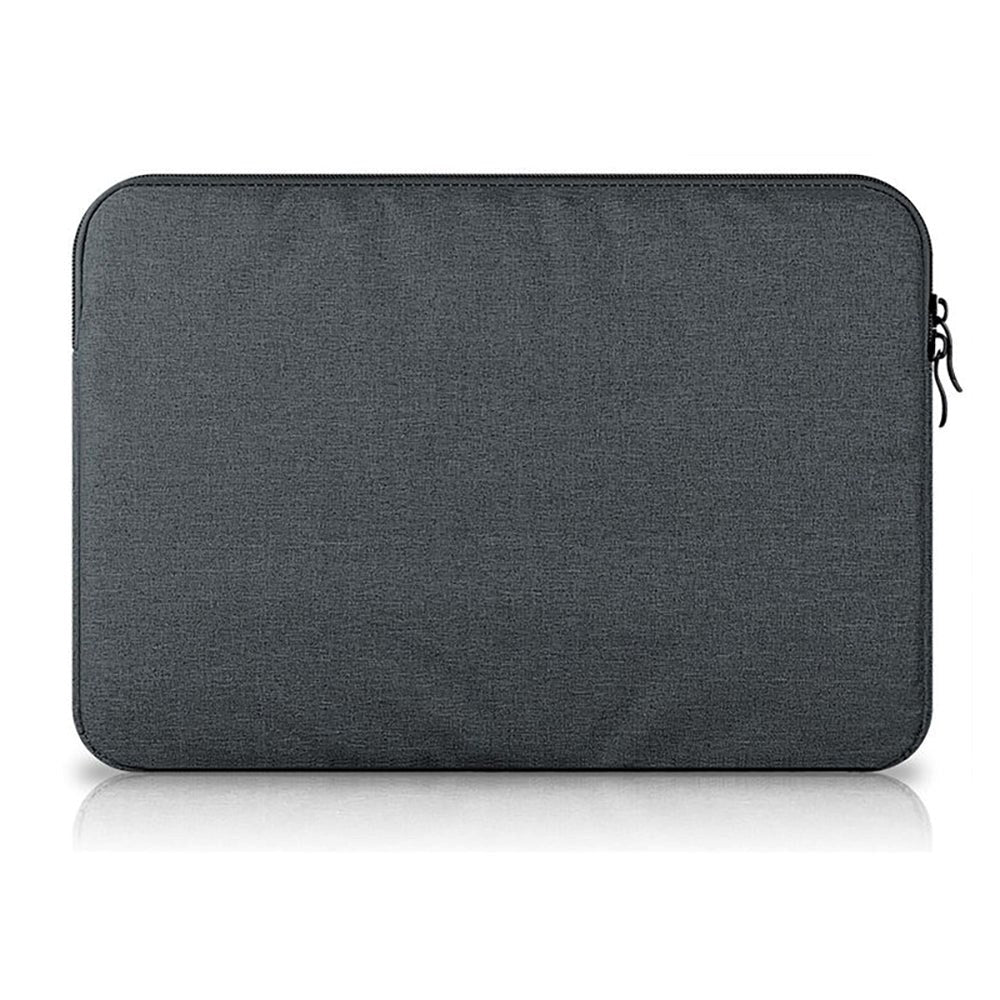 Tech-Protect Tyg Laptop Sleeve 15-16" med extra ficka (36 x 27 cm) - Mörkgrå