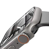 Apple Watch Tech-Protect DEFENSE360 Skal med Skärmskydd - 7/8/9 (45mm) - Titanium / Orange