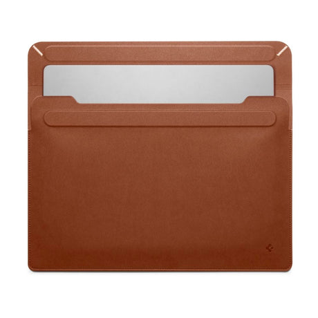 Spigen Valentinus Sleeve i Konstläder för MacBook / Laptop 15-16" (40 x 28 x 2 cm) - Classic Brown