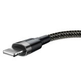 Baseus CAFULE USB -A TO Lightning Cable - 0,5 m - Svart