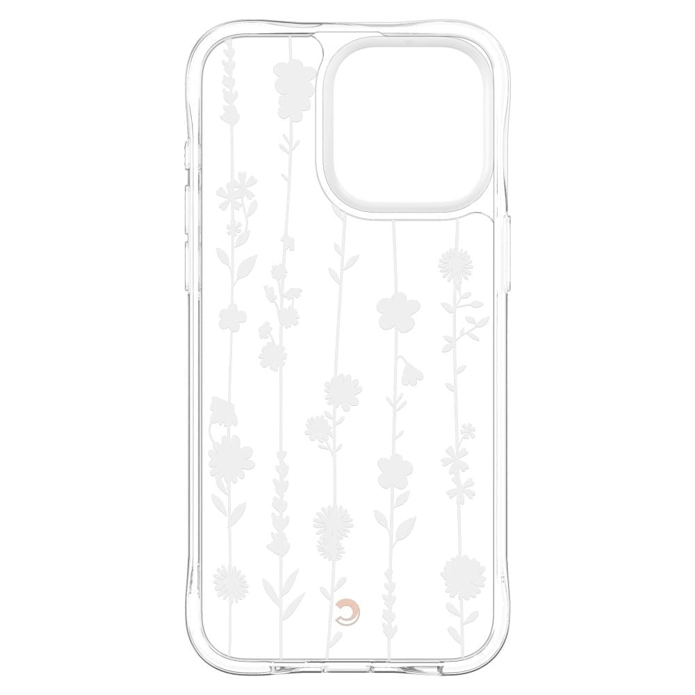 iPhone 15 Pro Cyrill Cecile Plast Skal m. Rem - Flower Garden