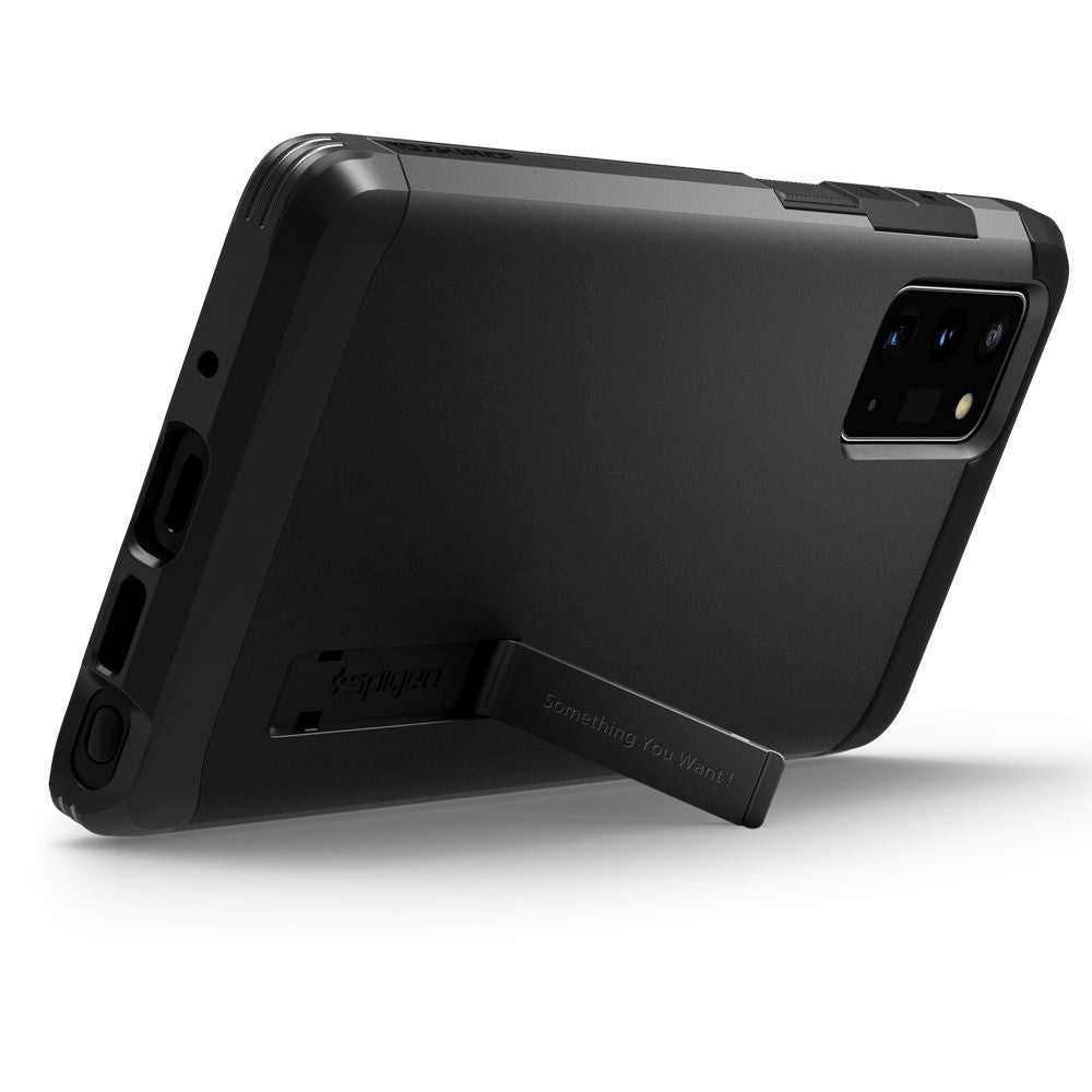 Samsung Galaxy Note 20 Spigen Tough Armor Case m. Stativfunktion - Svart