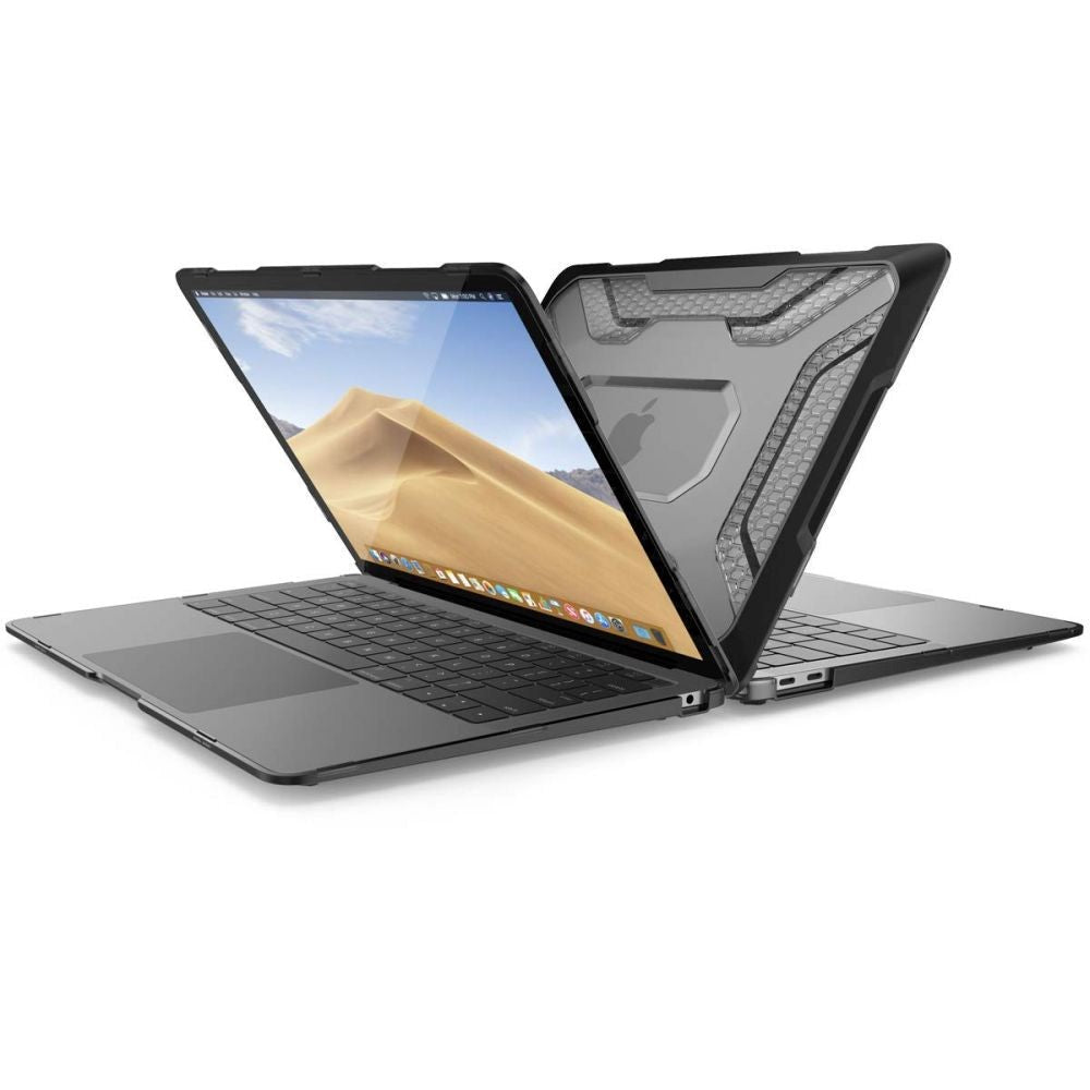 MacBook Air 13" (2018 / 2019 / 2020) SUPCASE Unicorn Beetle Pro Tåligt Skal - Frost Black