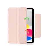 iPad 10.9" (2022) Tech-Protect Smartcase Magnetisk Fodral Tri-fold - Rosa