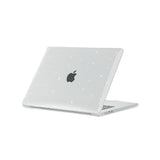 MacBook Air 15 M2/M3 (2023-2024) - Tech-Protect Smartshell Skal - Glitter Clear