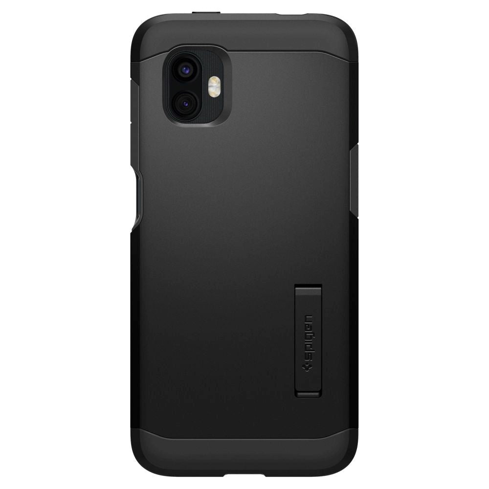 Samsung Galaxy Xcover 6 Pro Spigen Tough Armor Case m. Stativfunktion - Svart