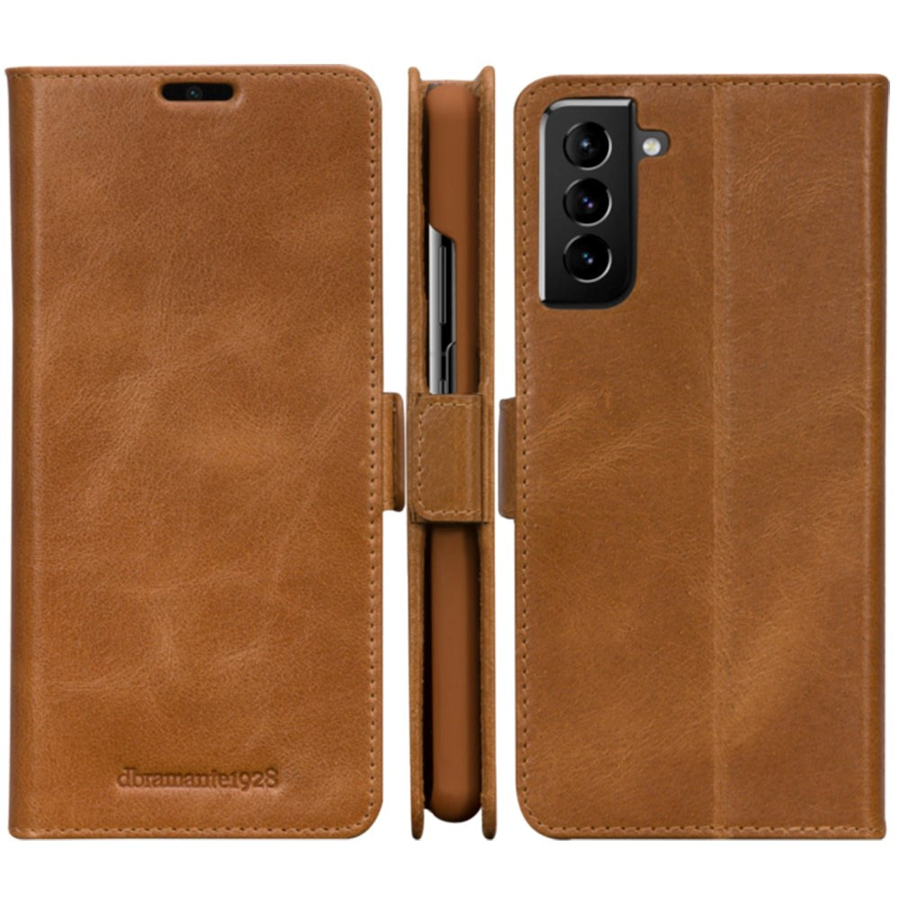 Samsung Galaxy S21+ (Plus) dbramante1928 Copenhagen Slim Plånboksfodral - Tan