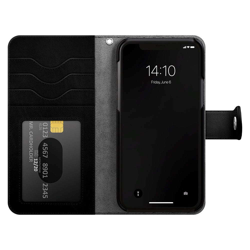 iPhone 14 Pro iDeal Of Sweden Magnet Wallet+ Plånboksfodral - Svart