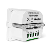 Light Solutions - ZigBee Roterande Dimmer för LK FUGA Contact - 250W - Vit