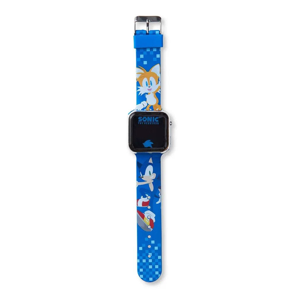 Accutime LED-Klocka för Barn med Justerbar Rem - Sonic V2