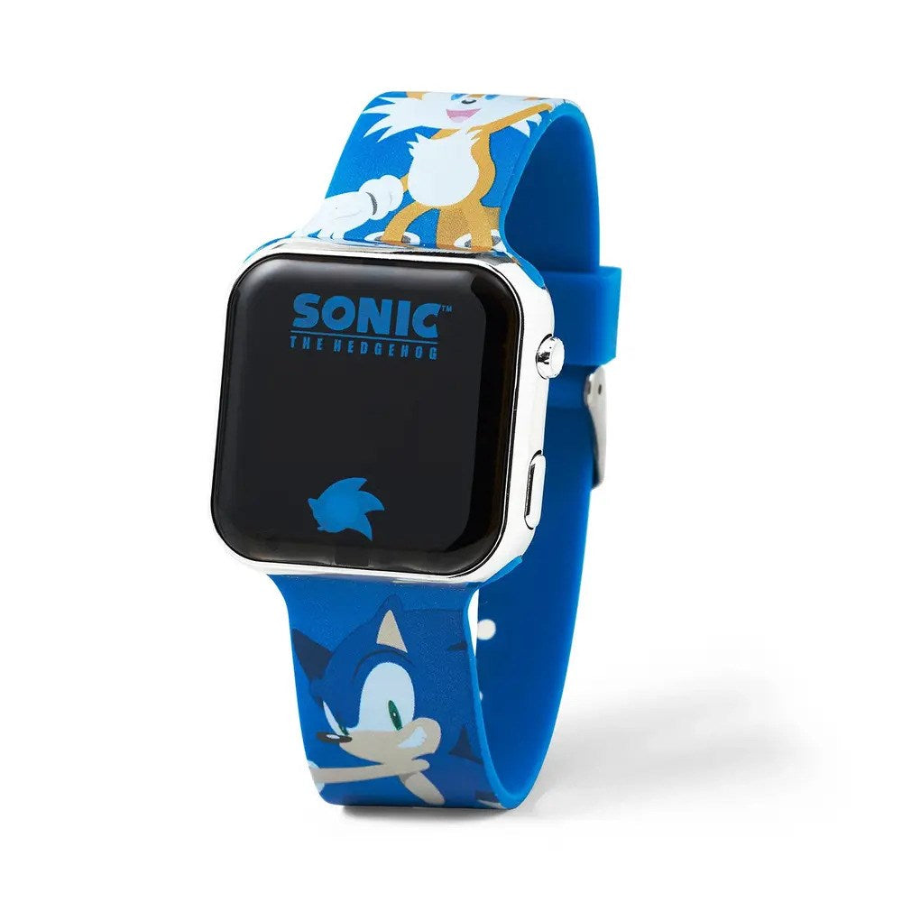 Accutime LED-Klocka för Barn med Justerbar Rem - Sonic V2